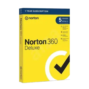 Antivirus Norton 360 Deluxe pour 5 PC 1 an