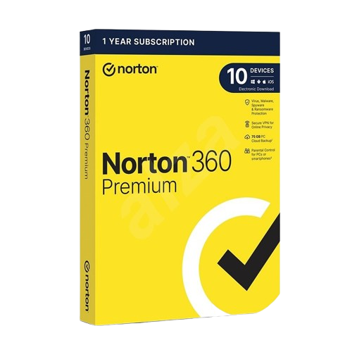Antivirus Norton 360 Premium 10 PC 1 an