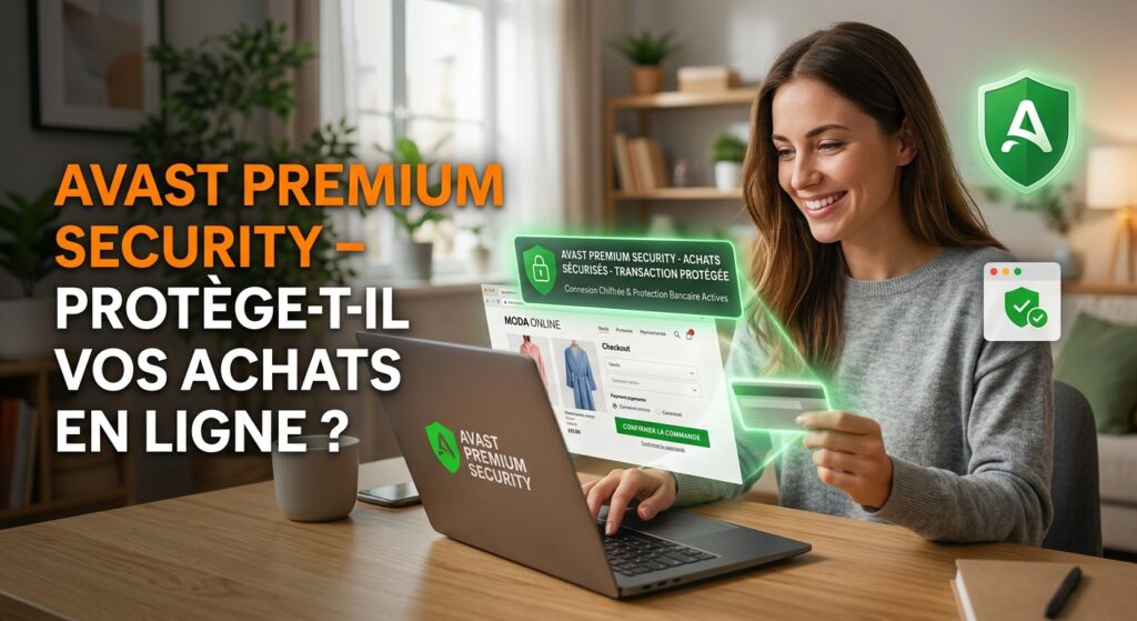Avast Premium Security protege vos achats en ligne